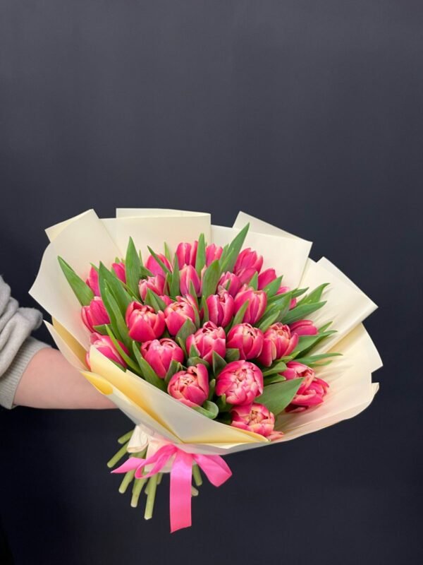 Buchet din 25 lalele - imagine 2