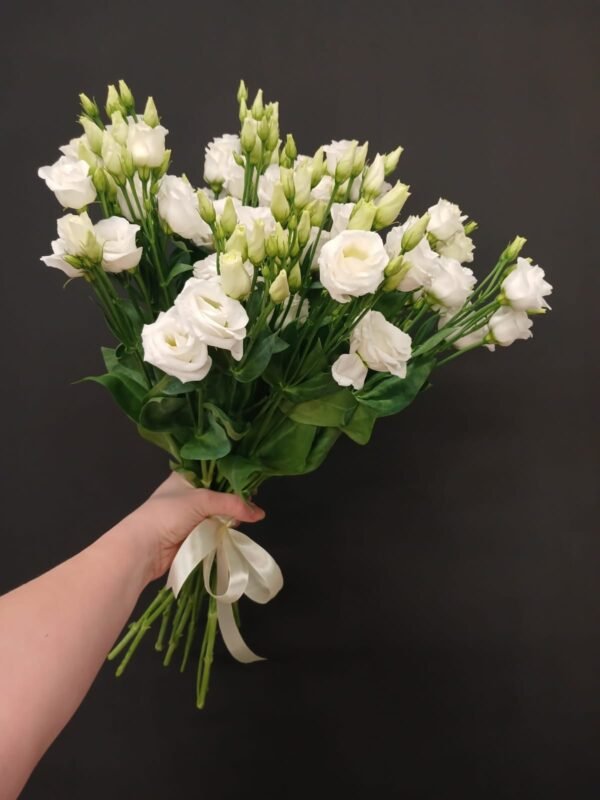 Buchet din lisiantus (7 bucati)